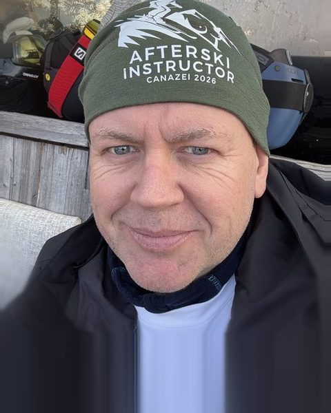 Lars som afterski-instruktør